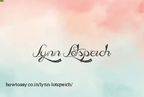 Lynn Lotspeich