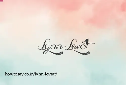 Lynn Lovett