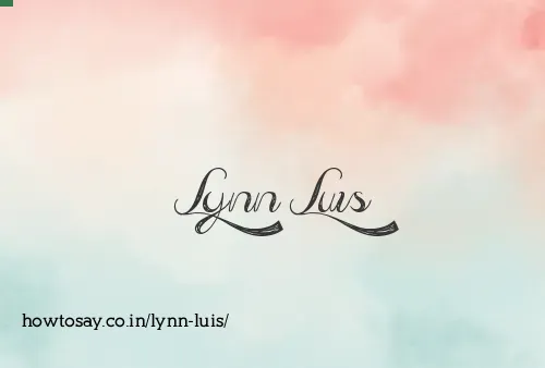 Lynn Luis