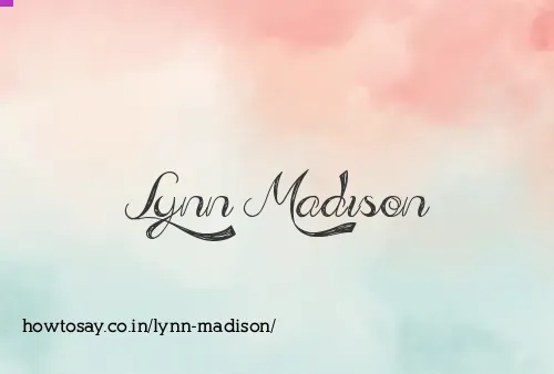 Lynn Madison