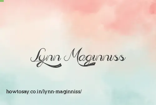 Lynn Maginniss