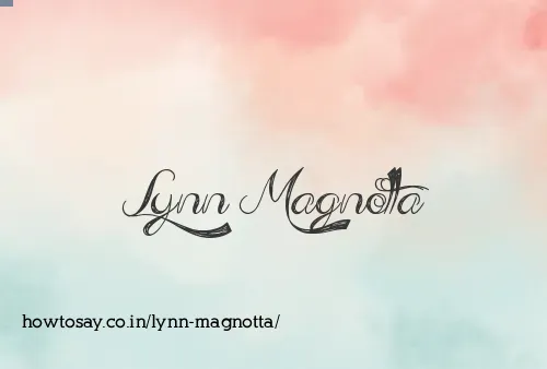 Lynn Magnotta