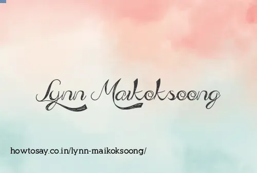 Lynn Maikoksoong