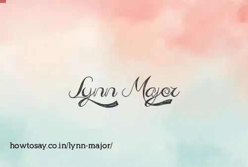 Lynn Major