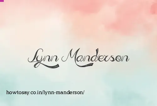 Lynn Manderson