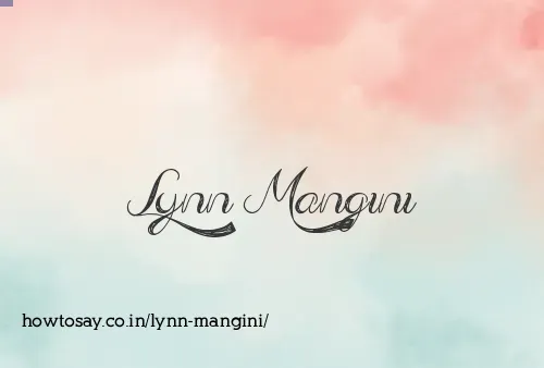 Lynn Mangini