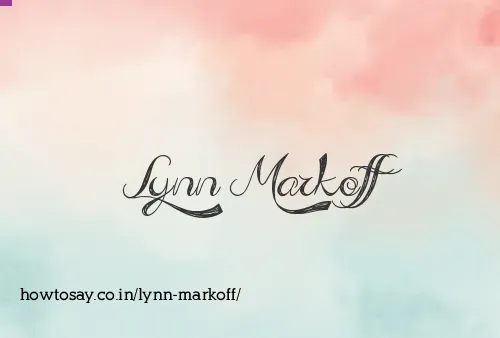 Lynn Markoff