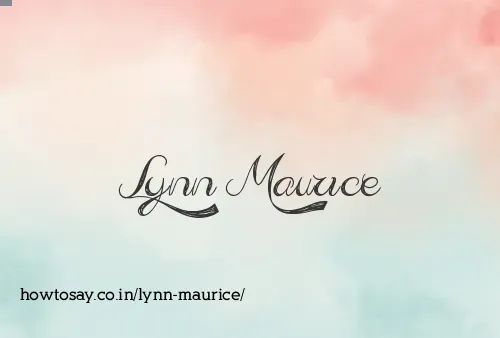 Lynn Maurice
