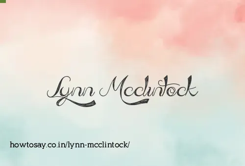 Lynn Mcclintock