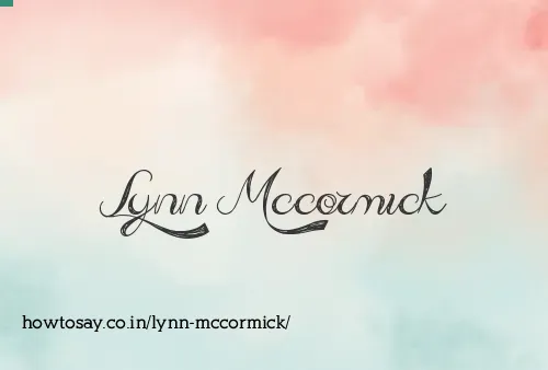 Lynn Mccormick