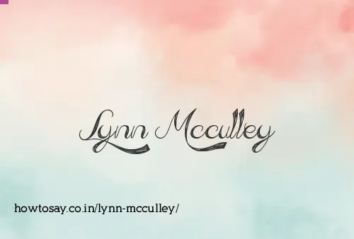 Lynn Mcculley