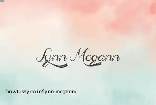 Lynn Mcgann