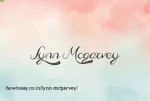 Lynn Mcgarvey