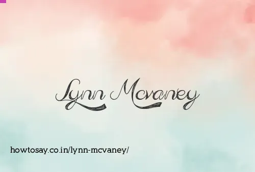 Lynn Mcvaney