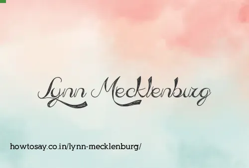 Lynn Mecklenburg