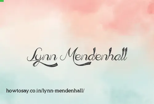 Lynn Mendenhall