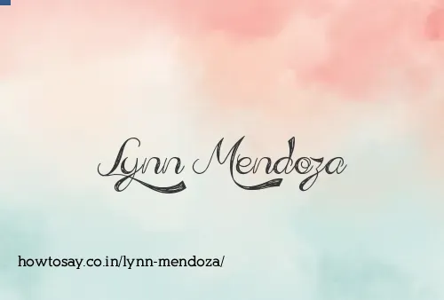 Lynn Mendoza