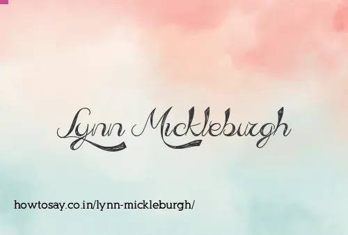 Lynn Mickleburgh