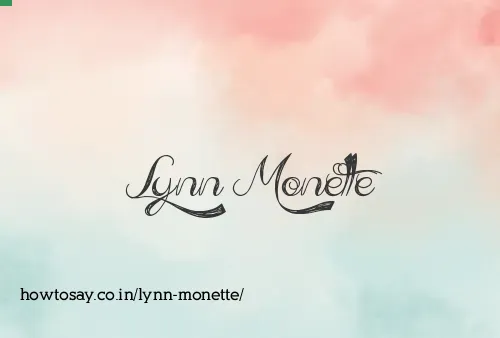 Lynn Monette