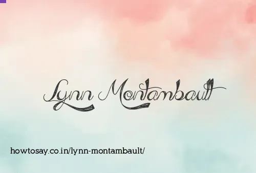 Lynn Montambault