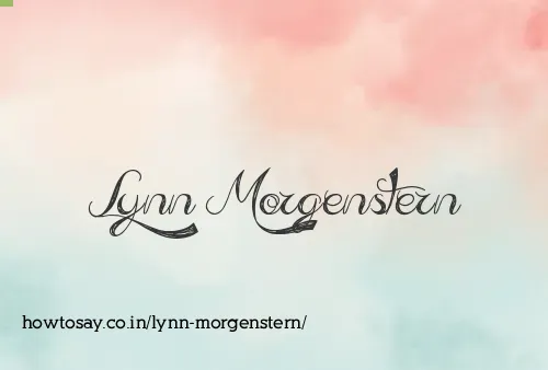 Lynn Morgenstern