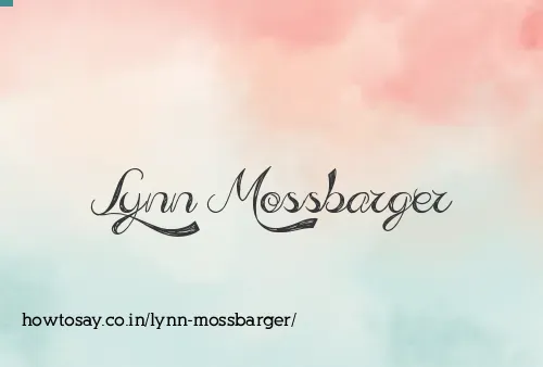Lynn Mossbarger