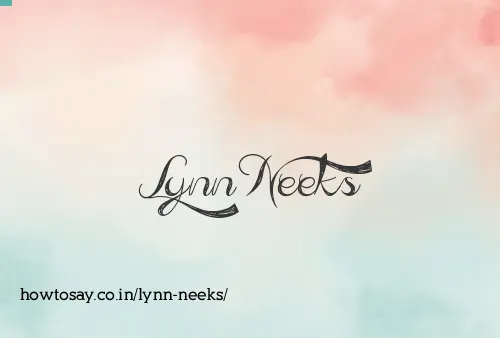 Lynn Neeks