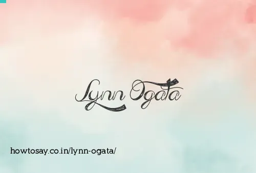 Lynn Ogata