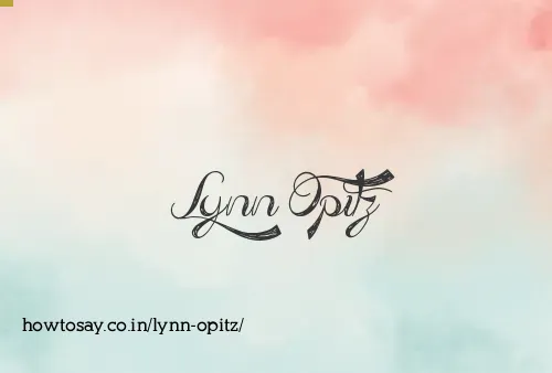 Lynn Opitz