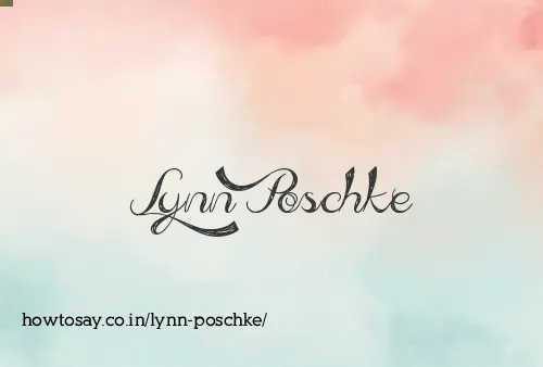Lynn Poschke
