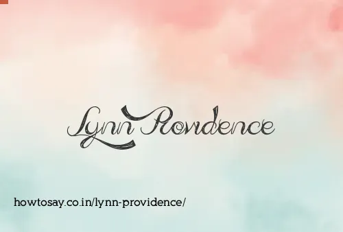 Lynn Providence