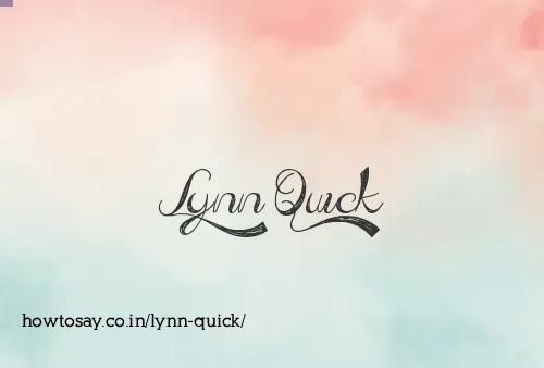 Lynn Quick