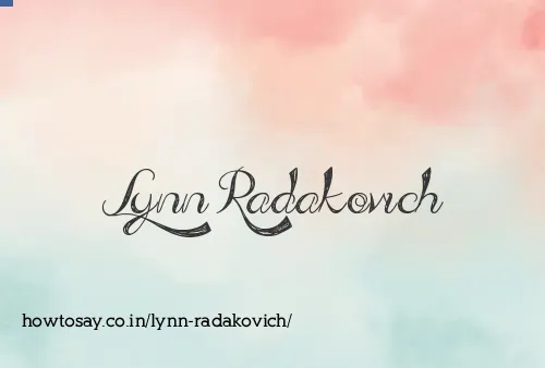 Lynn Radakovich