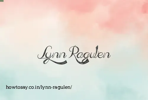 Lynn Ragulen