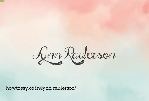 Lynn Raulerson