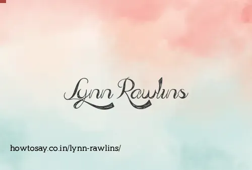 Lynn Rawlins