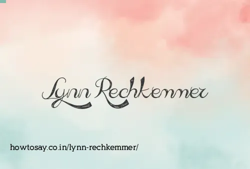 Lynn Rechkemmer