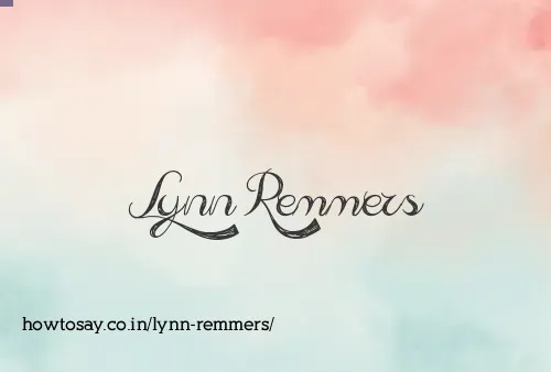 Lynn Remmers