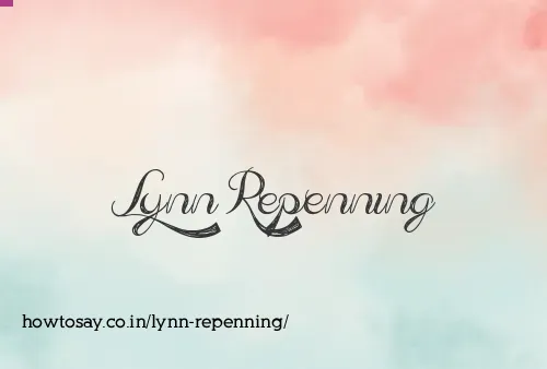 Lynn Repenning