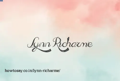 Lynn Richarme
