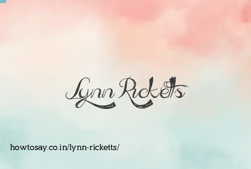 Lynn Ricketts