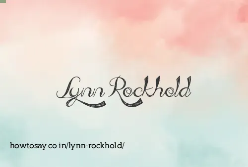 Lynn Rockhold