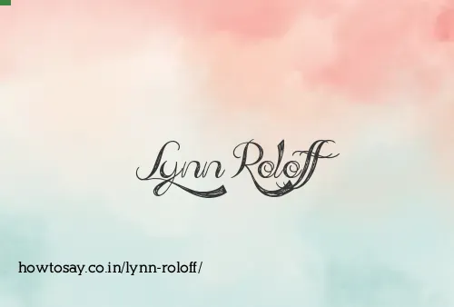 Lynn Roloff