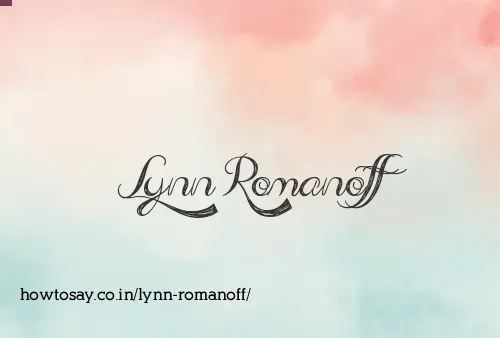 Lynn Romanoff