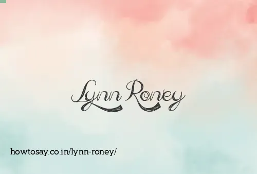 Lynn Roney