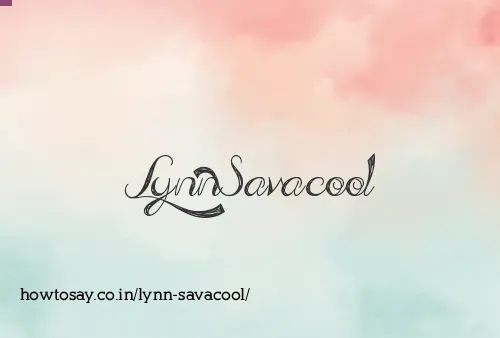 Lynn Savacool