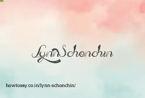 Lynn Schonchin