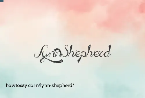 Lynn Shepherd