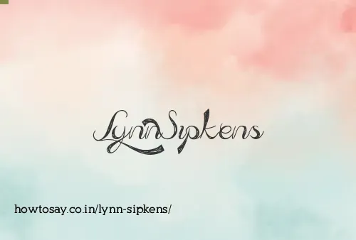 Lynn Sipkens