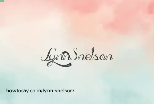 Lynn Snelson